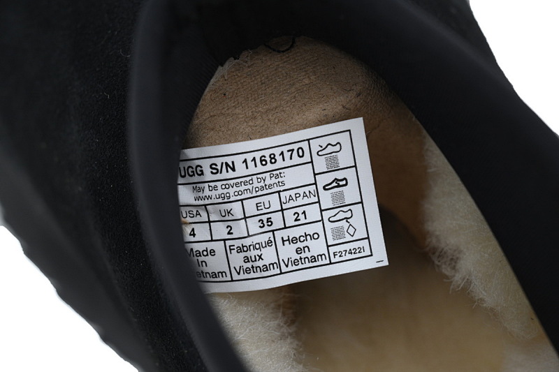 【BA9AP】铅笔短靴黑色 UGG 时尚百搭短靴 1168170 UGG Black