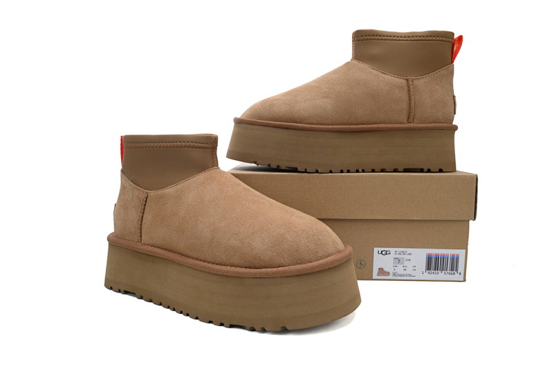【BA9AP】铅笔短靴栗色 UGG 时尚百搭短靴 1168170 UGG Brown
