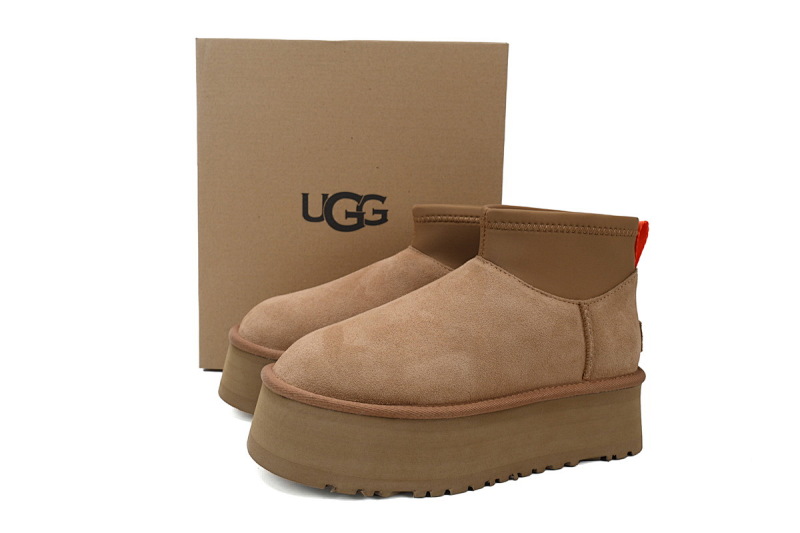 【BA9AP】铅笔短靴栗色 UGG 时尚百搭短靴 1168170 UGG Brown