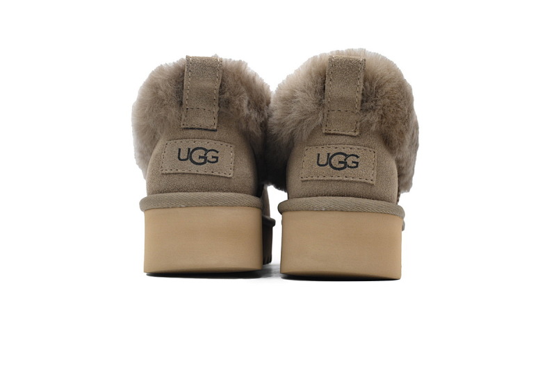 【BA8AP】妮塔厚底棕色 UGG 加绒保暖雪地靴 1166733 UGG Brown
