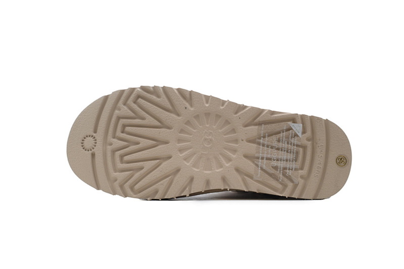 【BA7AP】木扣中筒沙色 UGG 加绒保暖雪地靴 1016422 UGG Bailey Mini Bailey Button lI Boot Khaki