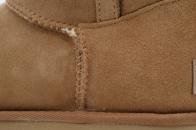 【BA7AP】木扣中筒栗色 UGG 加绒保暖雪地靴 1016422 UGG Bailey Mini Bailey Button lI Boot Brown
