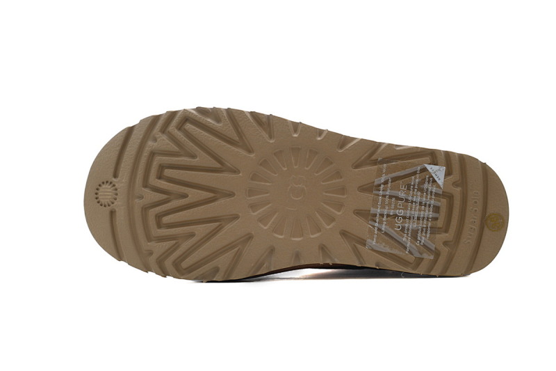 【BA7AP】木扣中筒栗色 UGG 加绒保暖雪地靴 1016422 UGG Bailey Mini Bailey Button lI Boot Brown