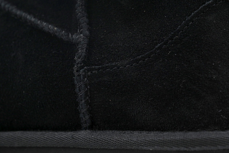 【BA7AP】厚底矮筒黑色 UGG 休闲保暖厚底雪地靴 1135092 UGG Black