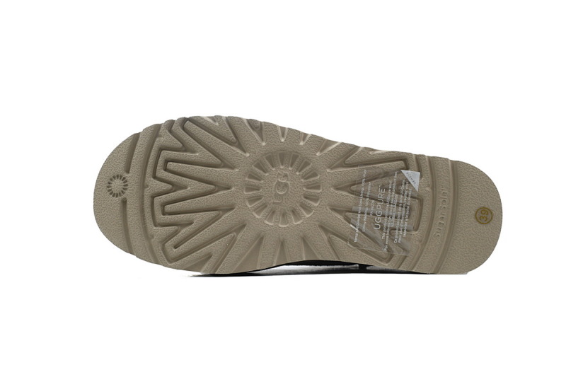 【BA7AP】厚底矮筒沙色 UGG 休闲保暖厚底雪地靴 1135092 UGG Khaki