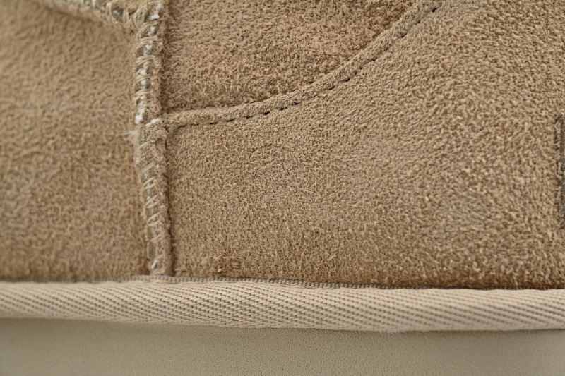 【BA7AP】厚底矮筒沙色 UGG 休闲保暖厚底雪地靴 1135092 UGG Khaki