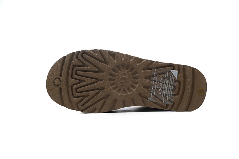 【BA7AP】厚底矮筒栗色 UGG 休闲保暖厚底雪地靴 1135092 UGG Brown
