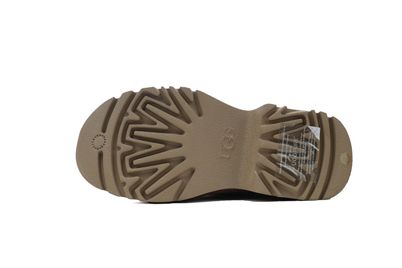 【BA7AP】渔人坡跟拖鞋栗色 UGG 休闲保暖包头拖鞋 1162510 UGG Brown