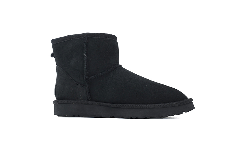 【BA6AP】中筒mini黑色 UGG 休闲保暖雪地靴 1016222 UGG Classic Mini Black