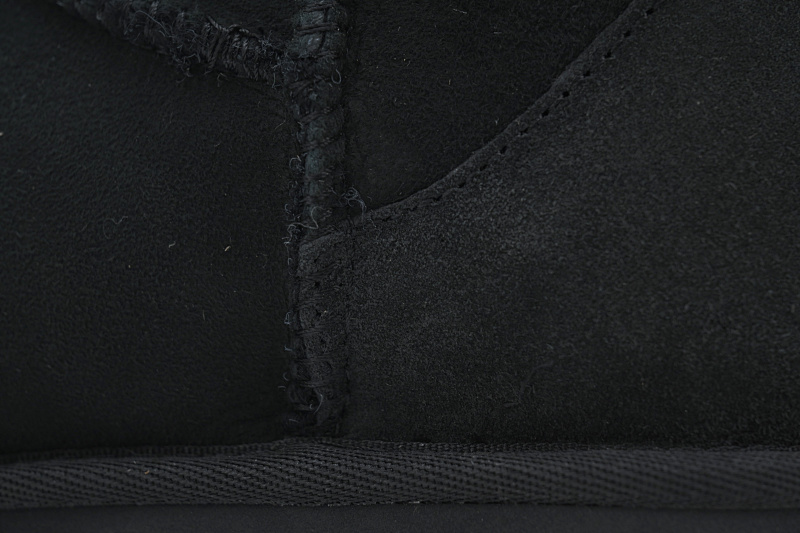 【BA6AP】中筒mini黑色 UGG 休闲保暖雪地靴 1016222 UGG Classic Mini Black