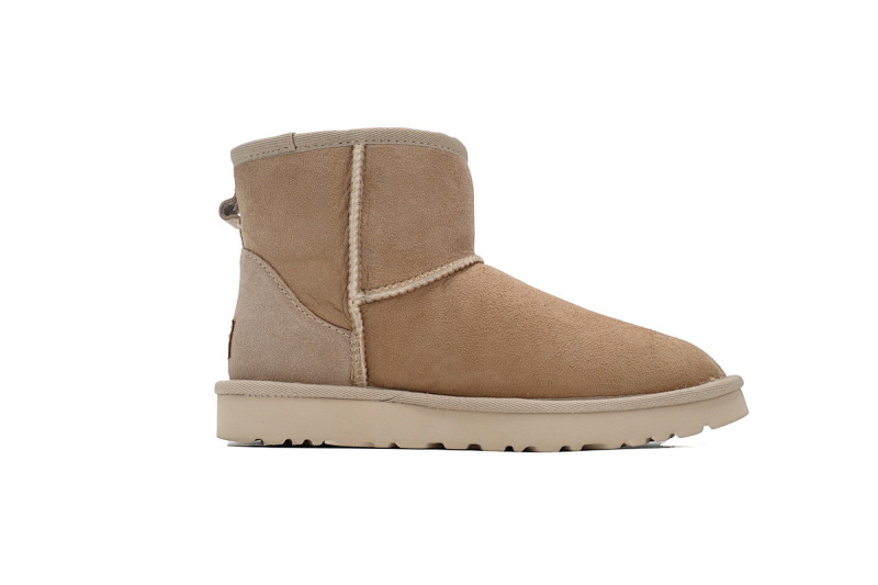 【BA6AP】中筒mini沙色 UGG 休闲保暖雪地靴 1016222 UGG Classic Mini Khaki