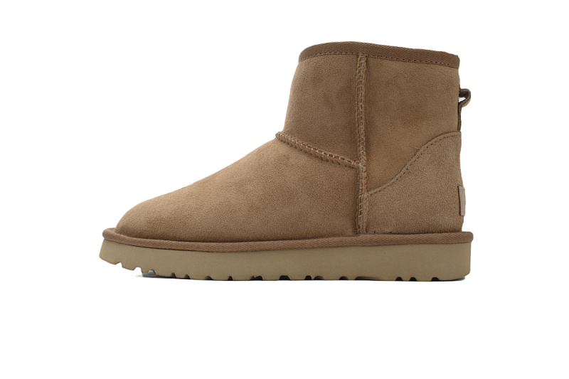 【BA6AP】中筒mini栗色 UGG 休闲保暖雪地靴 1016222 UGG Classic Mini Brown