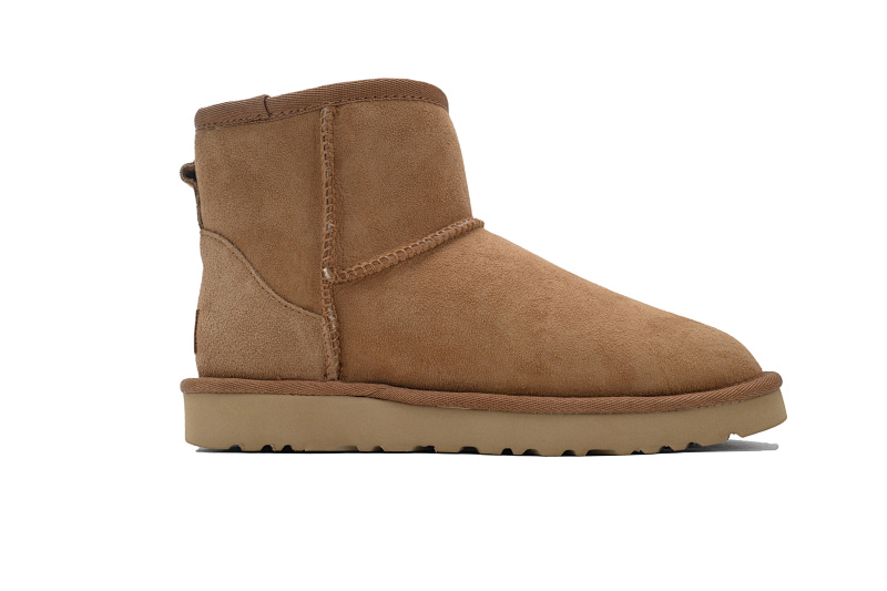 【BA6AP】中筒mini栗色 UGG 休闲保暖雪地靴 1016222 UGG Classic Mini Brown