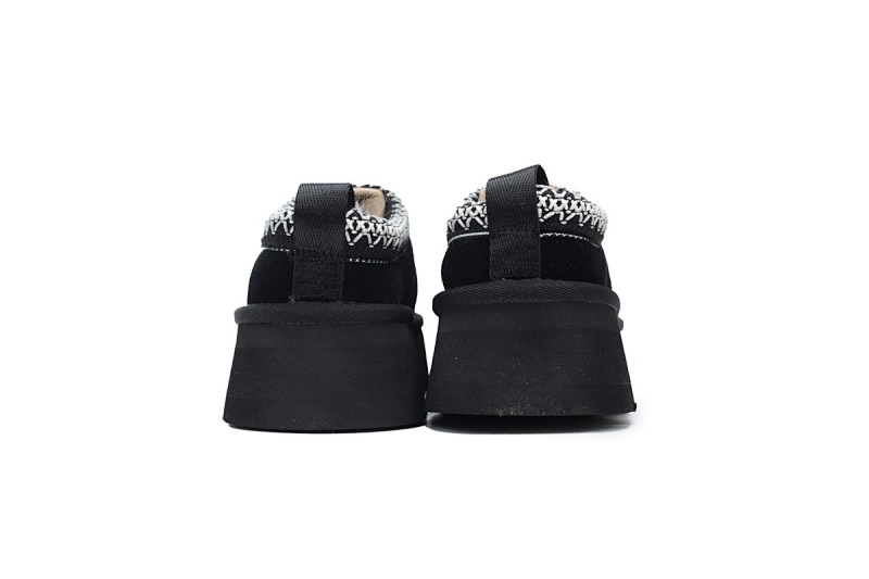 【BA6AP】塔茨厚底黑色 UGG 包头增高保暖厚底鞋 1122553 UGG Tazz Black
