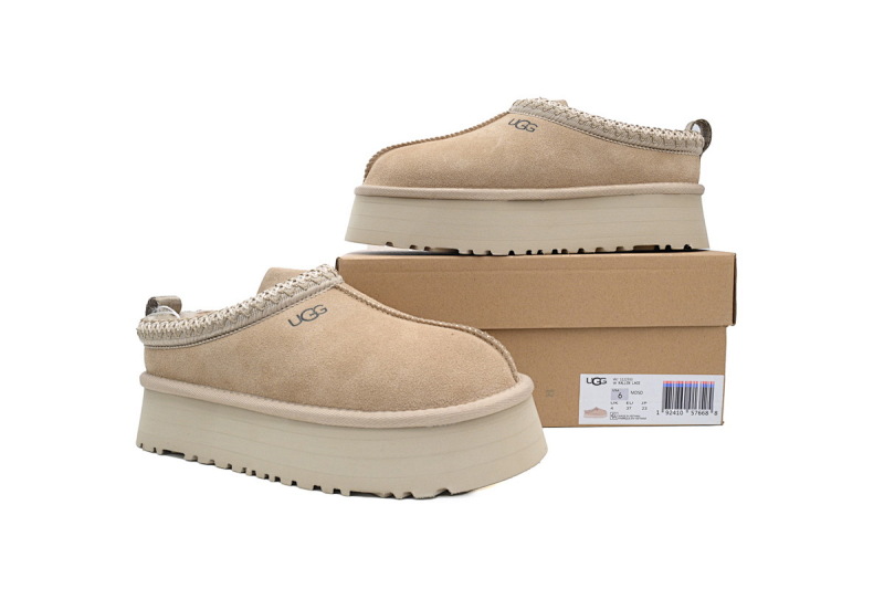 【BA6AP】塔茨厚底沙色 UGG 包头增高保暖厚底鞋 1122553 UGG Tazz Khaki