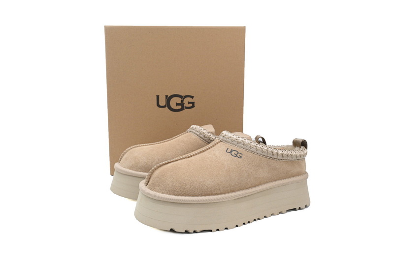 【BA6AP】塔茨厚底沙色 UGG 包头增高保暖厚底鞋 1122553 UGG Tazz Khaki