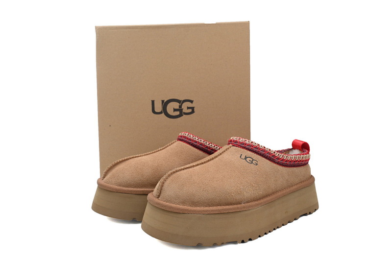 【BA6AP】塔茨厚底栗色 UGG 包头增高保暖厚底鞋 1122553 UGG Tazz Brown
