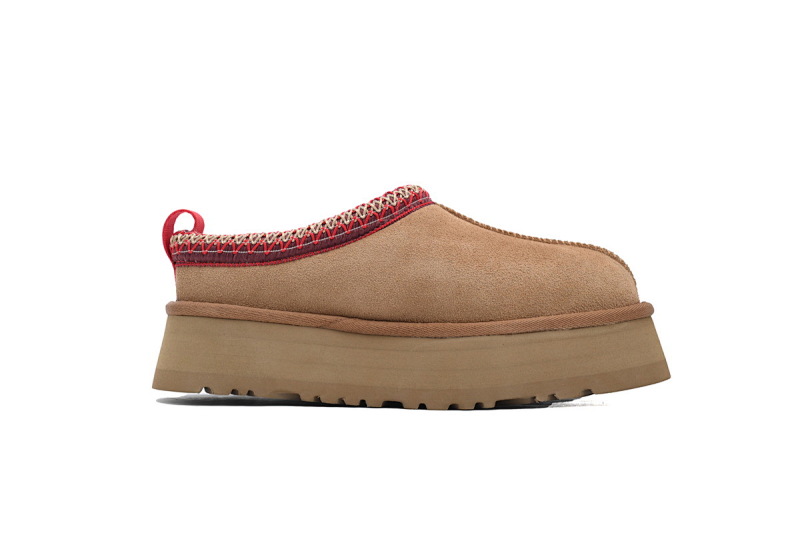 【BA6AP】塔茨厚底栗色 UGG 包头增高保暖厚底鞋 1122553 UGG Tazz Brown