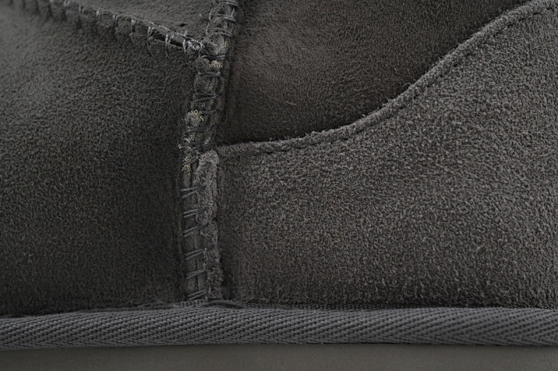 【BA5AP】低筒mini灰色 UGG 包头及踝雪地靴 1116109 UGG Classic Ultra Mini Grey
