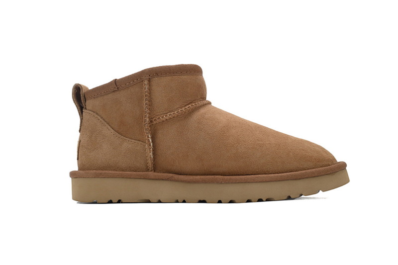 【BA5AP】低筒mini棕色 UGG 包头及踝雪地靴 1116109 UGG Classic Ultra Mini Brown