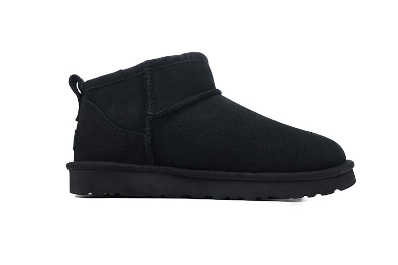 【BA5AP】低筒mini黑色 UGG 包头及踝雪地靴 1116109 UGG Classic Ultra Mini Black