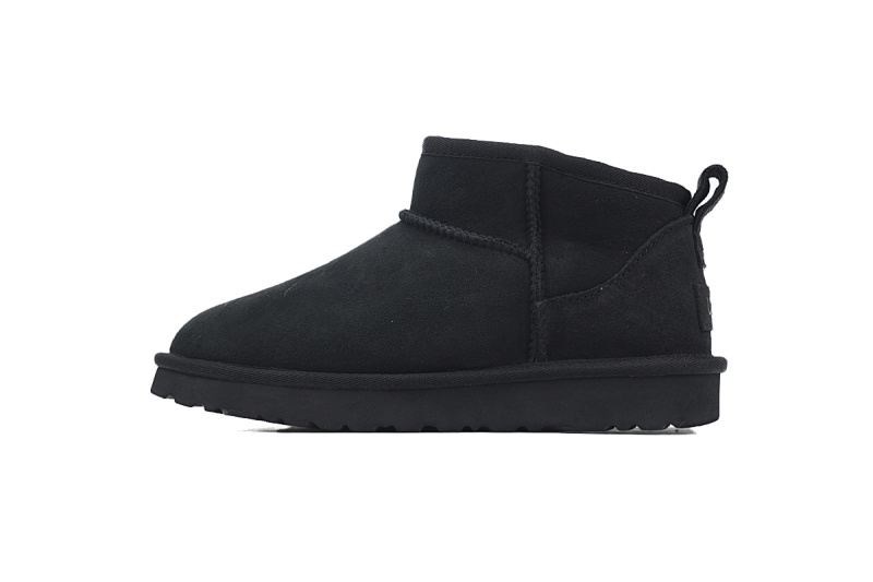【BA5AP】低筒mini黑色 UGG 包头及踝雪地靴 1116109 UGG Classic Ultra Mini Black