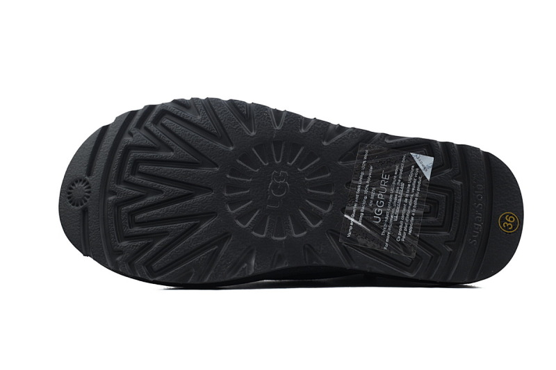【BA5AP】低筒mini黑色 UGG 包头及踝雪地靴 1116109 UGG Classic Ultra Mini Black