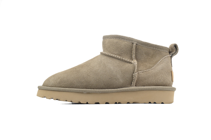 【BA5AP】低筒mini沙色 UGG 包头及踝雪地靴 1116109 UGG Classic Ultra Mini Khaki