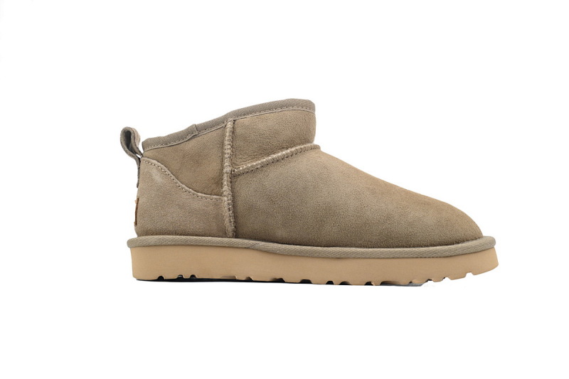 【BA5AP】低筒mini沙色 UGG 包头及踝雪地靴 1116109 UGG Classic Ultra Mini Khaki