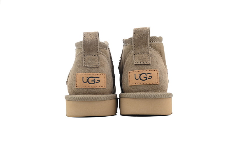 【BA5AP】低筒mini沙色 UGG 包头及踝雪地靴 1116109 UGG Classic Ultra Mini Khaki