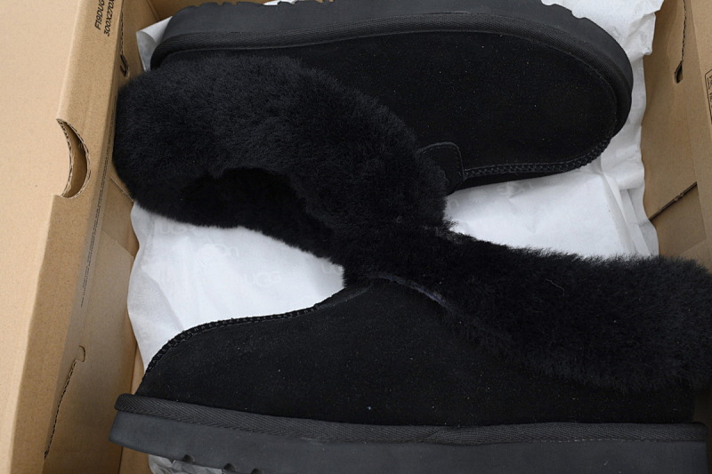 【BA5AP】塔茨特黑色 UGG 一脚蹬包头及踝雪地靴 1134810 UGG Tazzette Black