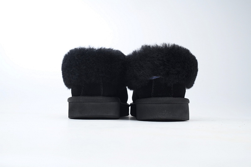 【BA5AP】塔茨特黑色 UGG 一脚蹬包头及踝雪地靴 1134810 UGG Tazzette Black