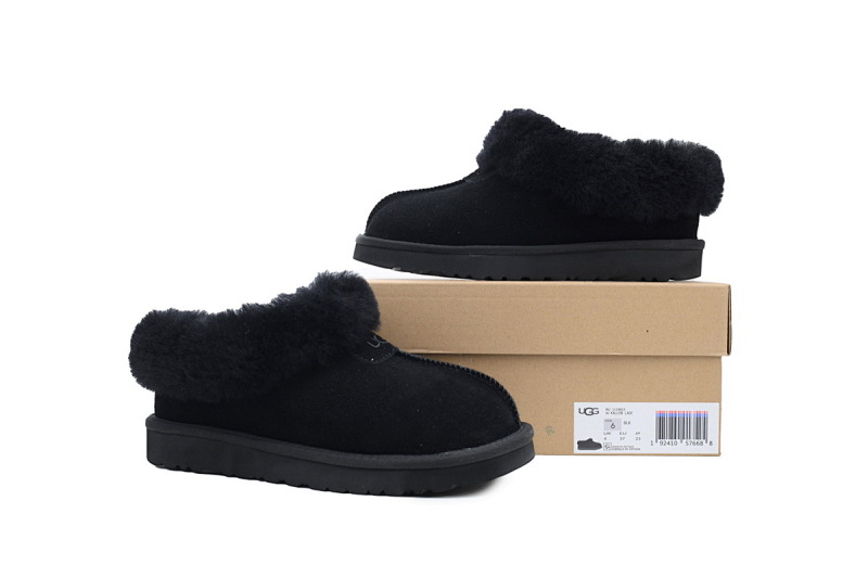 【BA5AP】塔茨特黑色 UGG 一脚蹬包头及踝雪地靴 1134810 UGG Tazzette Black