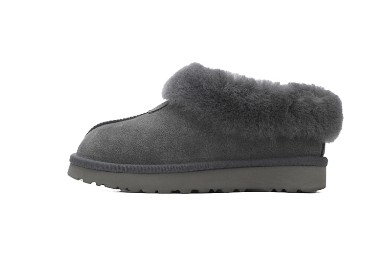 【BA5AP】塔茨特灰色 UGG 一脚蹬包头及踝雪地靴 1134810 UGG Tazzette Grey