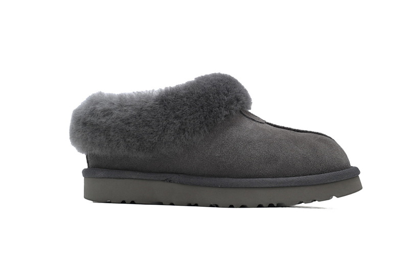 【BA5AP】塔茨特灰色 UGG 一脚蹬包头及踝雪地靴 1134810 UGG Tazzette Grey
