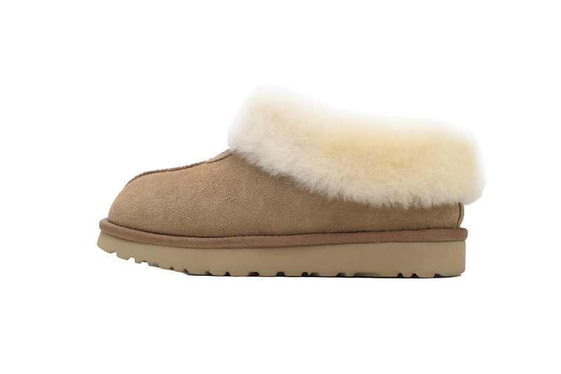 【BA5AP】塔茨特栗色 UGG 一脚蹬包头及踝雪地靴 1134810 UGG Tazzette Brown
