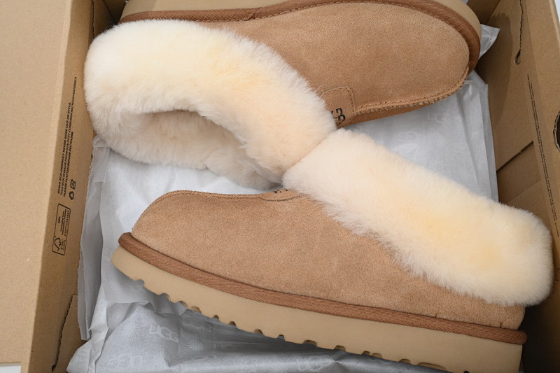 【BA5AP】塔茨特栗色 UGG 一脚蹬包头及踝雪地靴 1134810 UGG Tazzette Brown