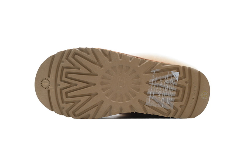 【BA5AP】塔茨特栗色 UGG 一脚蹬包头及踝雪地靴 1134810 UGG Tazzette Brown