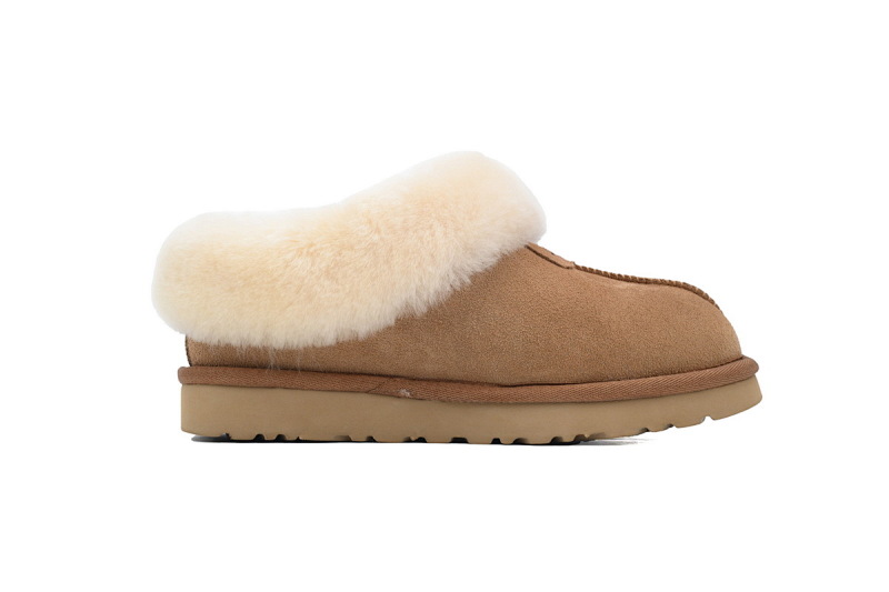 【BA5AP】塔茨特栗色 UGG 一脚蹬包头及踝雪地靴 1134810 UGG Tazzette Brown