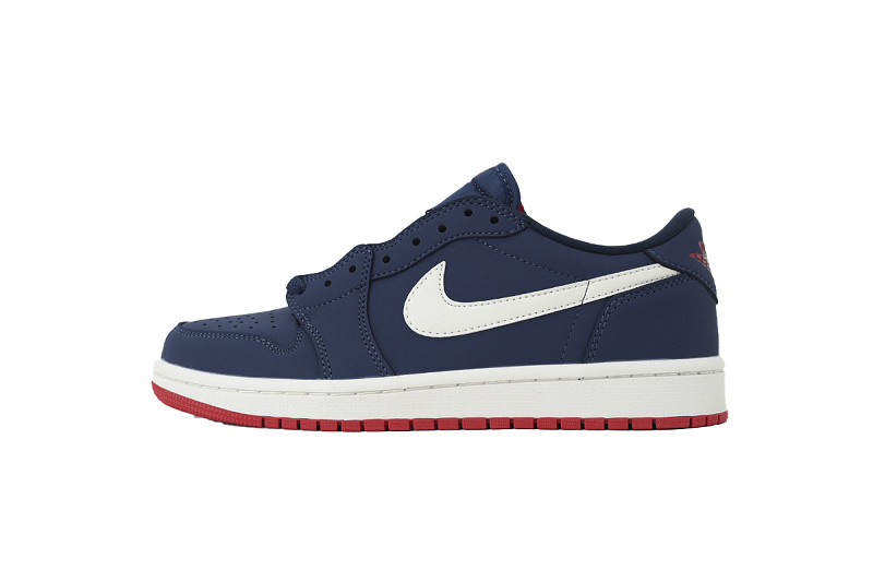 【AA1TA】蓝白红 乔丹1代低帮 IX8478-410 Air Jordan 1 Low OG 'Howard University'