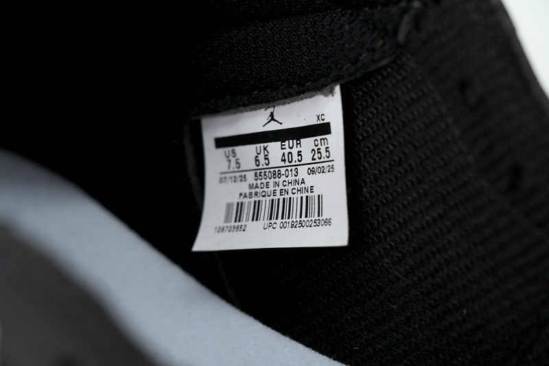 【AA1TA】影子灰 乔丹1代高帮 555088-013 Air Jordan 1 Retro High OG 'Shadow' 2018