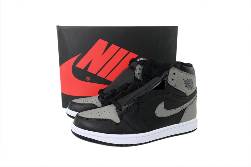 【AA1TA】影子灰 乔丹1代高帮 555088-013 Air Jordan 1 Retro High OG 'Shadow' 2018