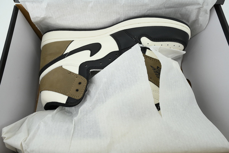 【AA1TA】黑摩卡 乔丹1代高帮 555088-105 Air Jordan 1 Retro High OG 'Dark Mocha'