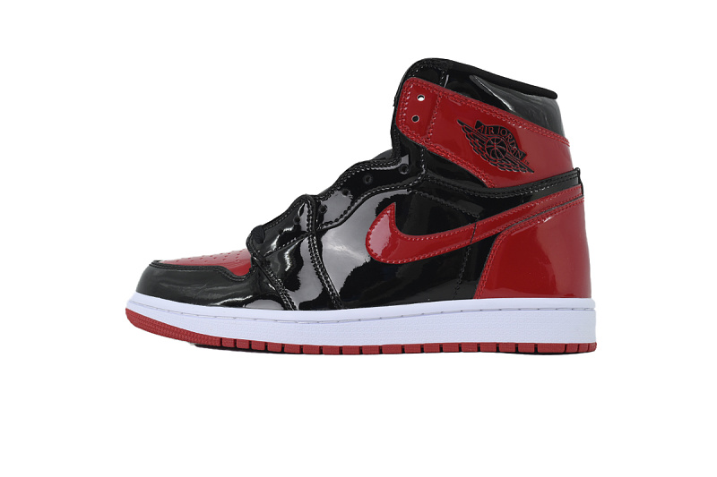 【AA1TA】黑红镜面 乔丹1代高帮 555088-063 Air Jordan 1 Retro High OG 'Patent Bred'
