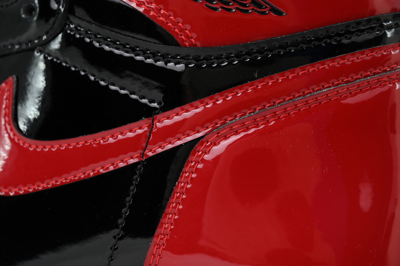 【AA1TA】黑红镜面 乔丹1代高帮 555088-063 Air Jordan 1 Retro High OG 'Patent Bred'
