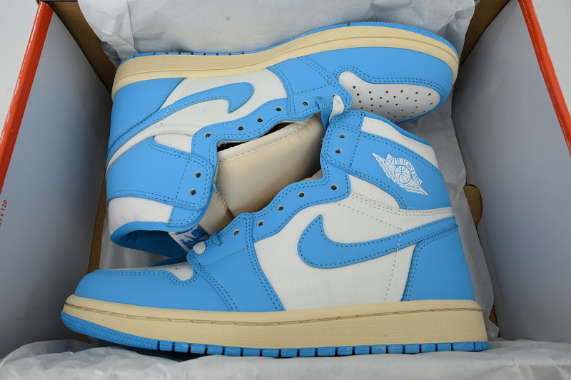 【AA1TA】复刻白蓝 乔丹1代高帮 DZ5485-402 Air Jordan 1 Retro High OG 'UNC Reimagined'