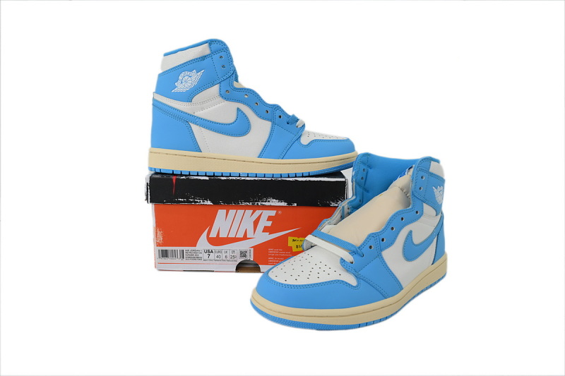 【AA1TA】复刻白蓝 乔丹1代高帮 DZ5485-402 Air Jordan 1 Retro High OG 'UNC Reimagined'