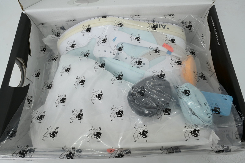 【AA1TA】白蓝OW 乔丹1代高帮 AQ0818-100 Off-White x Air Jordan 1 Retro High OG 'White' 2018