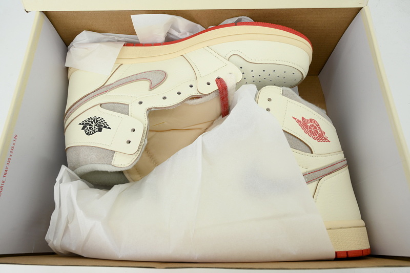 【AA1TA】米橙 乔丹1代高帮 DB4612-100 Wmns Air Jordan 1 Retro High OG 'Rare Air - Sail Cinnabar'