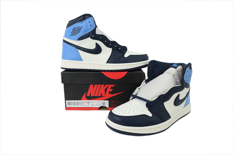 【AA1TA】黑曜石 乔丹1代高帮 555088-140 Air Jordan 1 Retro High OG 'Obsidian'